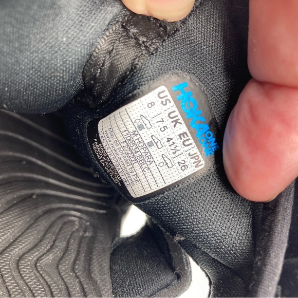 Hoka One One Hopara Triple Black Outdoor Sandals - Picture 7 of 7